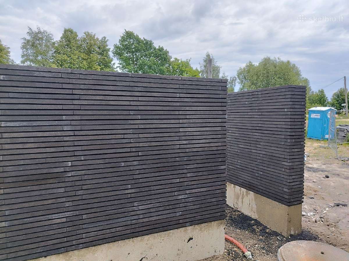 Atraminių sienučių, Tvoros rostverkų betonavimas. - nuotraukos Nr. 20