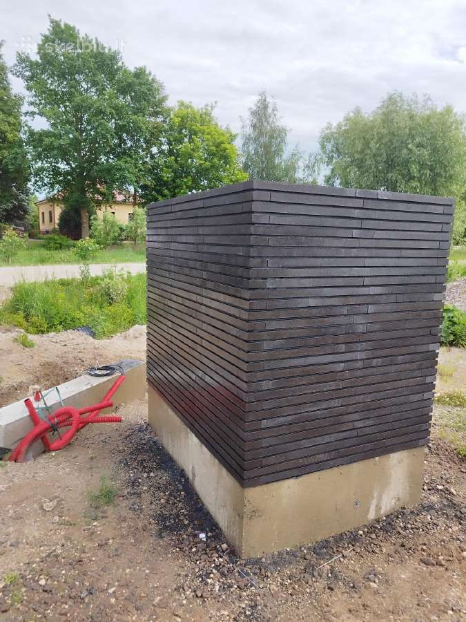 Atraminių sienučių, Tvoros rostverkų betonavimas. - nuotraukos Nr. 22