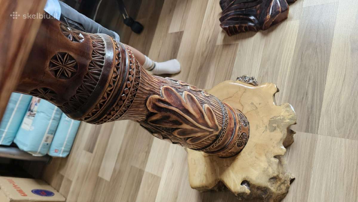 Ranku darbo sachmatu staliukas,ir sachmatai. - nuotraukos Nr. 17