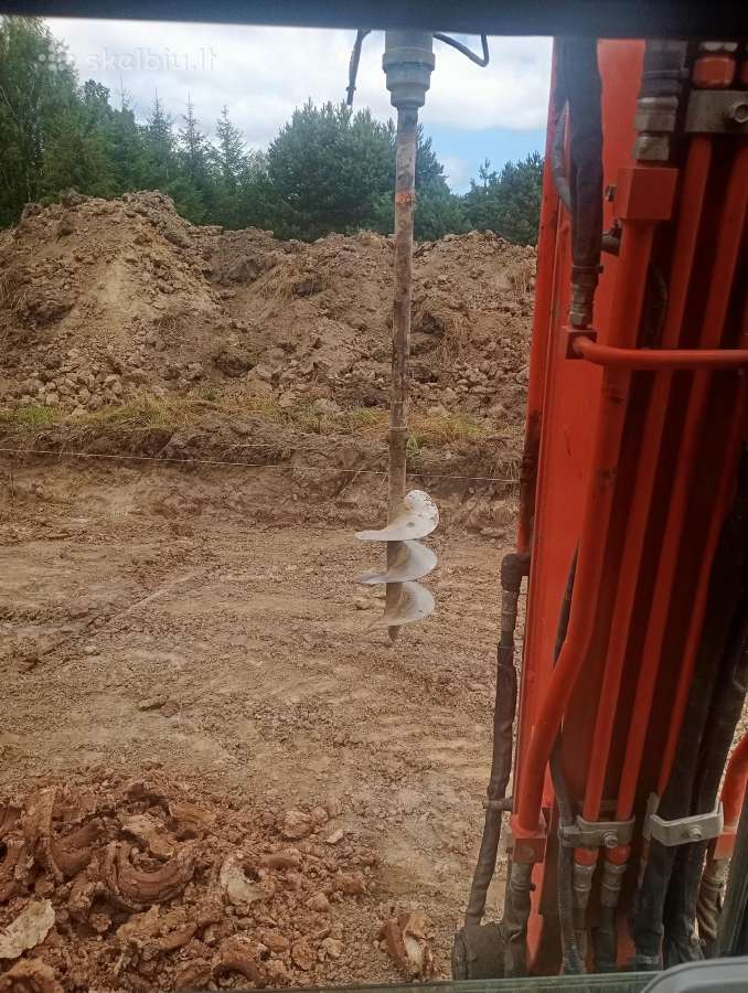 6.t mini ekskavatoriaus nuoma su operatoriumi - nuotraukos Nr. 11
