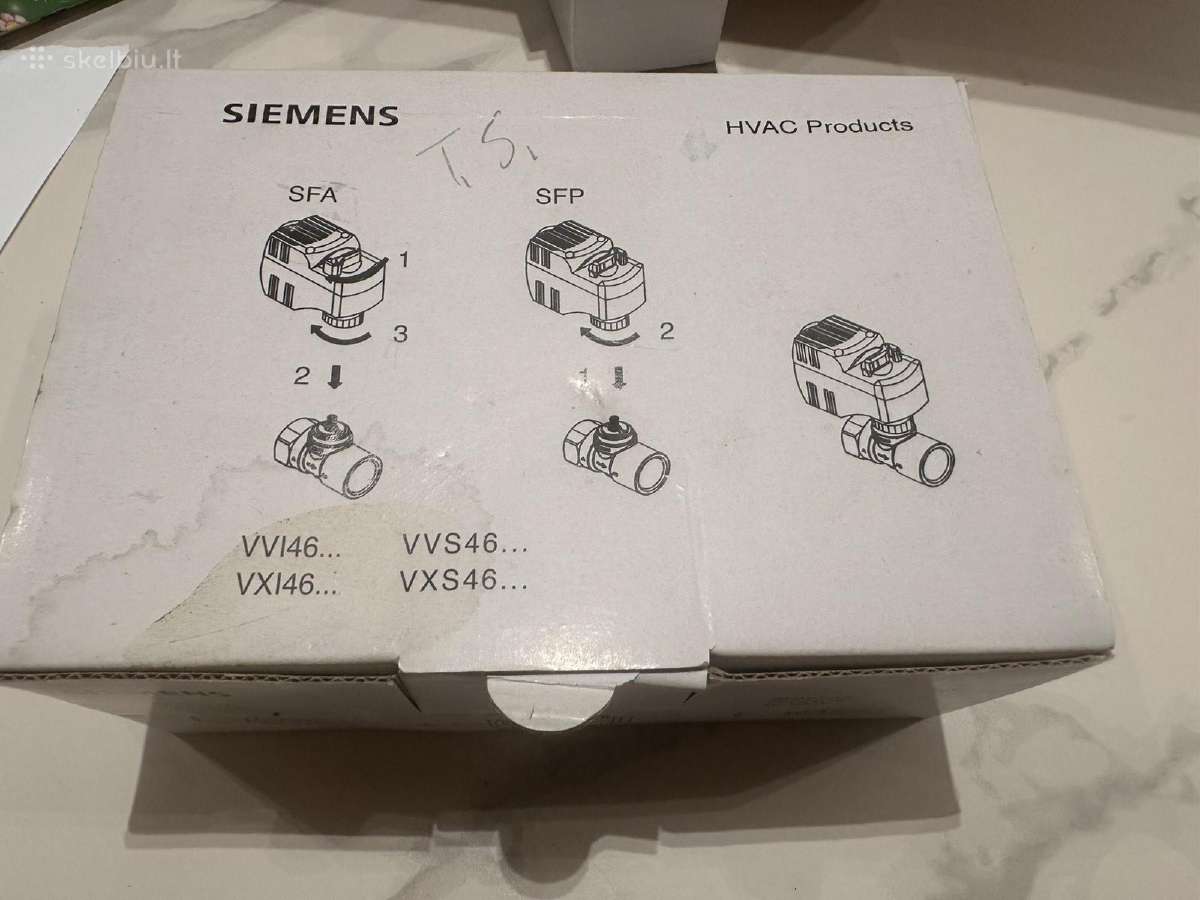 Siemens Sfa21/18 elektrinis vožtuvas - nuotraukos Nr. 5