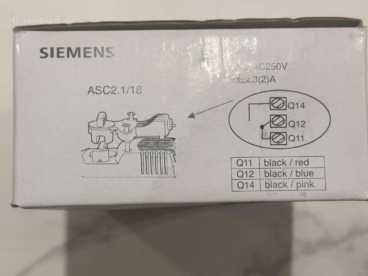 Siemens Sfa21/18 elektrinis vožtuvas - nuotraukos Nr. 8