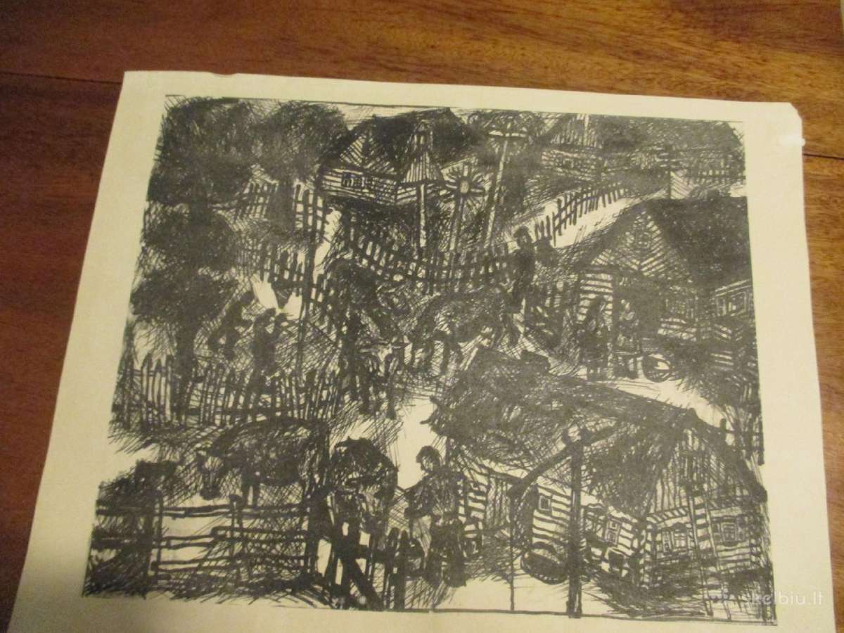 Grafika Zervynos 1970 m.