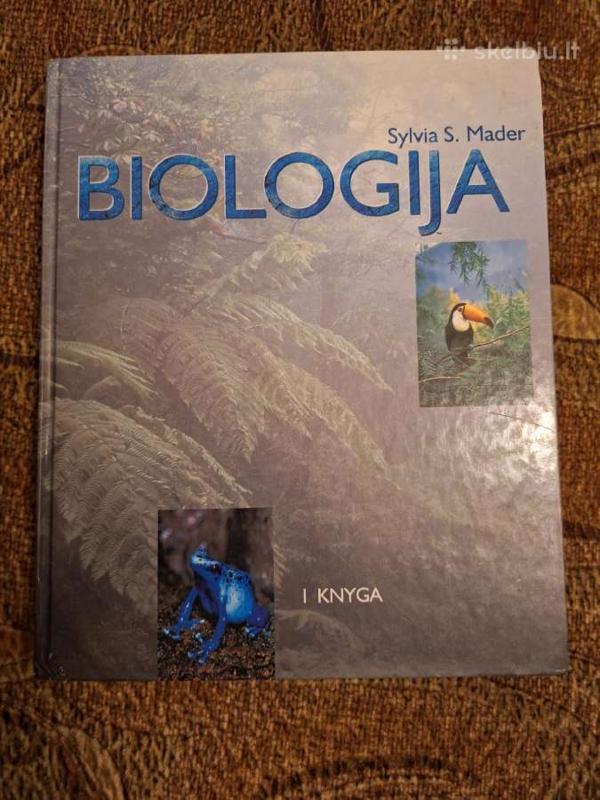 Biologija 1knyga. Sylvia S. Mader