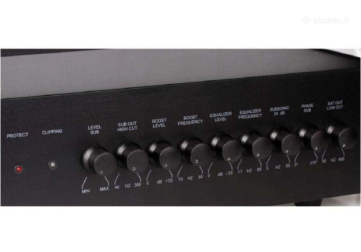 Žemų dažnių garso stiprintuvas Rechorn A-407 400w - nuotraukos Nr. 2