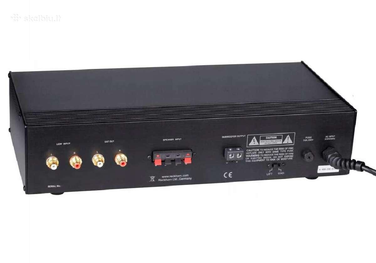 Žemų dažnių garso stiprintuvas Rechorn A-407 400w - nuotraukos Nr. 3