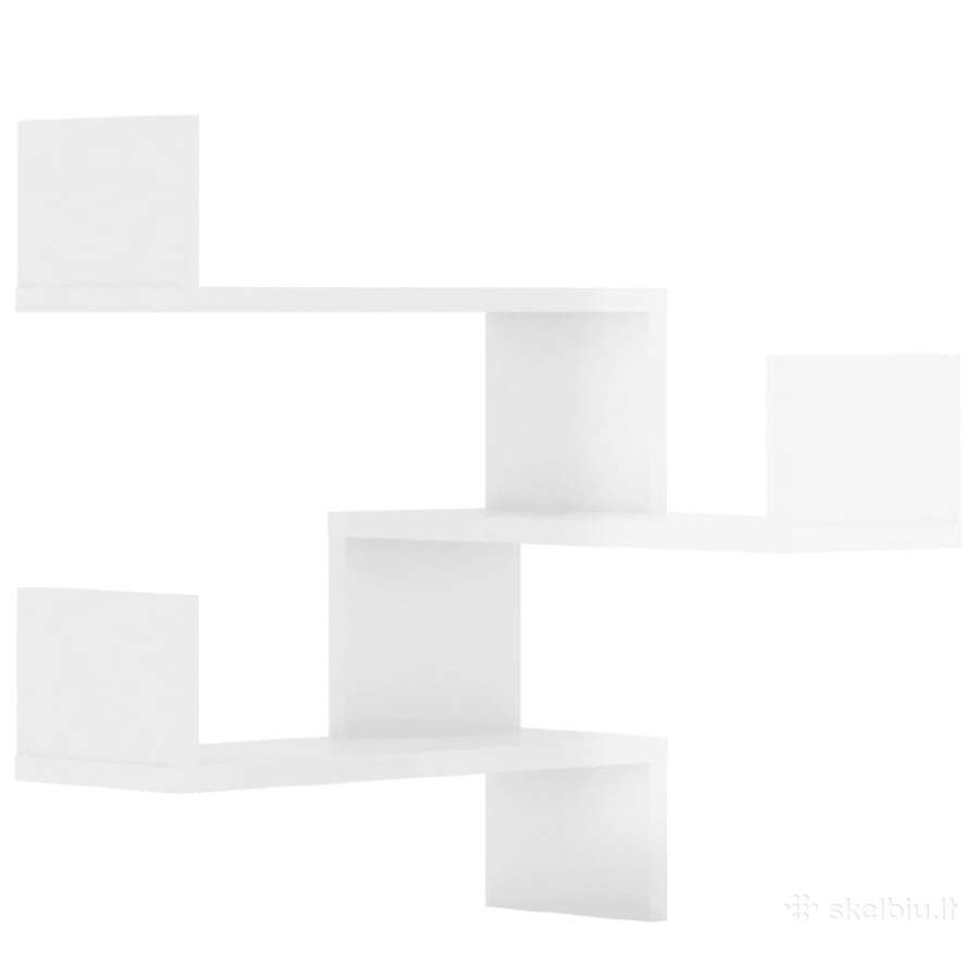 Sieninė kampinė lentyna, ąžuolo spalvos - nuotraukos Nr. 6
