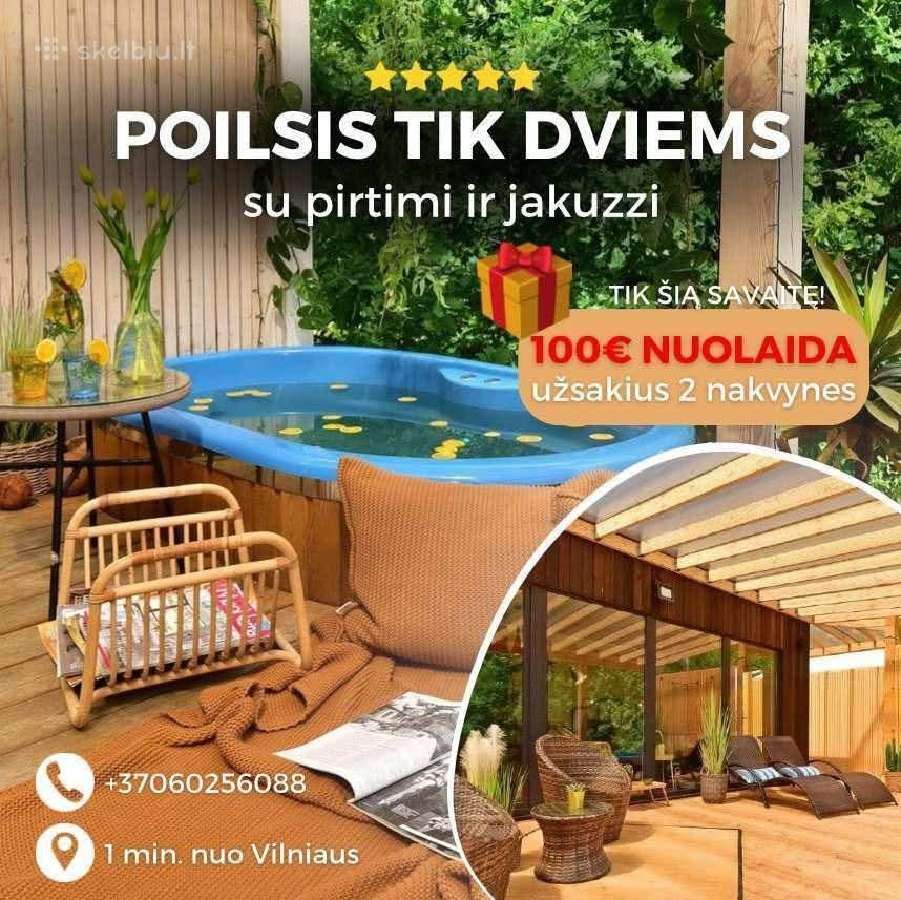 Akcija! Baidarių nuoma Vilnele+ Nameliai Dviems - nuotraukos Nr. 4