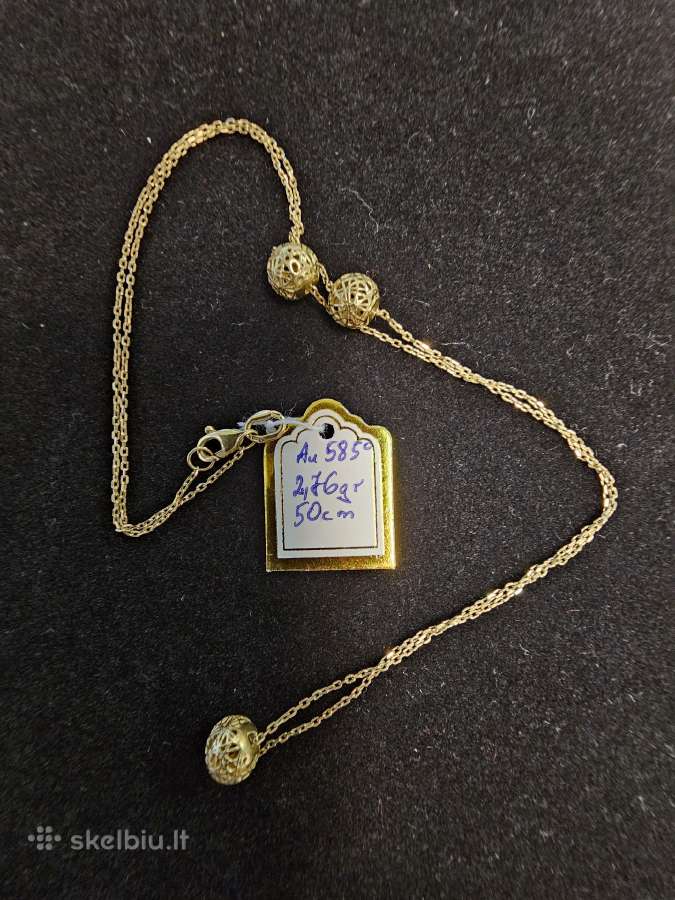 Auksinės grandinėlės nuo 166eur. - nuotraukos Nr. 16