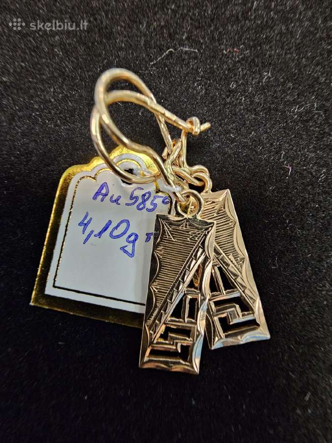 Auksiniai auskarai nuo 86eur. - nuotraukos Nr. 15
