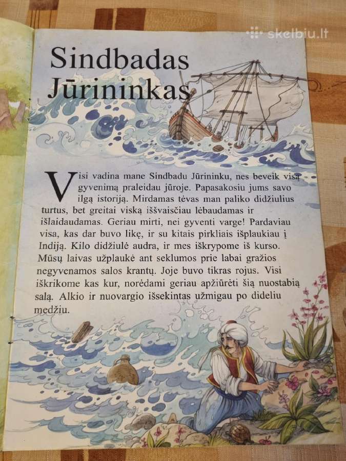 Auksinė Garbana, Sindbadas Jūrininkas, Pelenė - nuotraukos Nr. 3