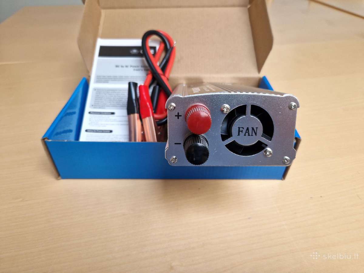 2000w įtampos keitiklis–inverteris iš 12v į 220v - nuotraukos Nr. 3