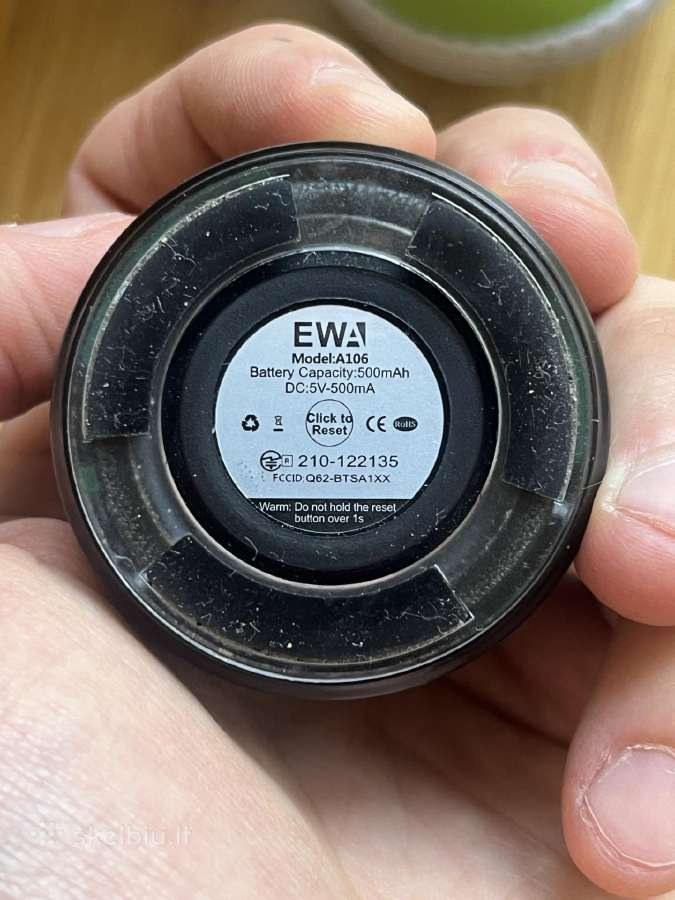 Ewa A106 bluetooth garso kolonėlė - nuotraukos Nr. 2