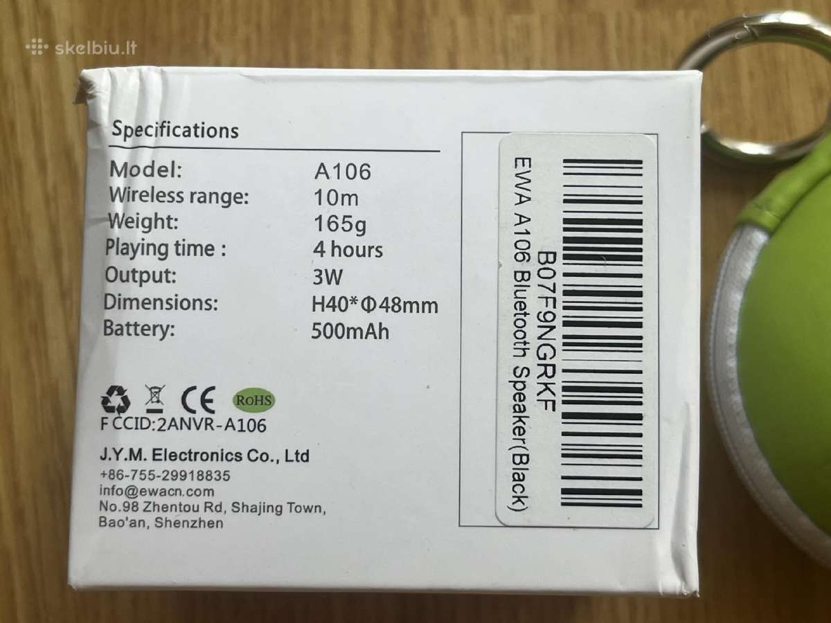Ewa A106 bluetooth garso kolonėlė - nuotraukos Nr. 3