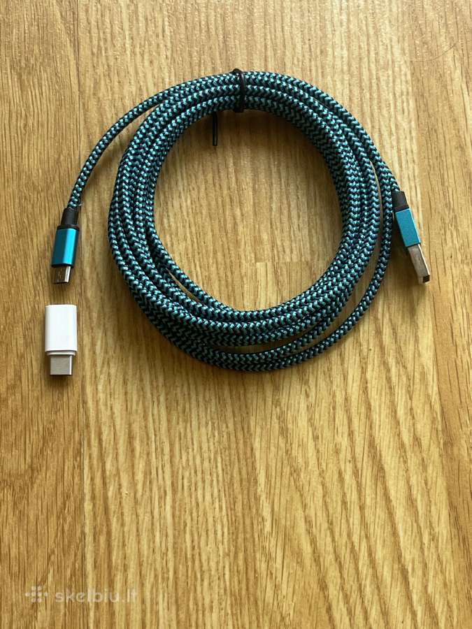3m Usb-a to Micro Usb / Usb-c laidas su adapteriu - nuotraukos Nr. 2