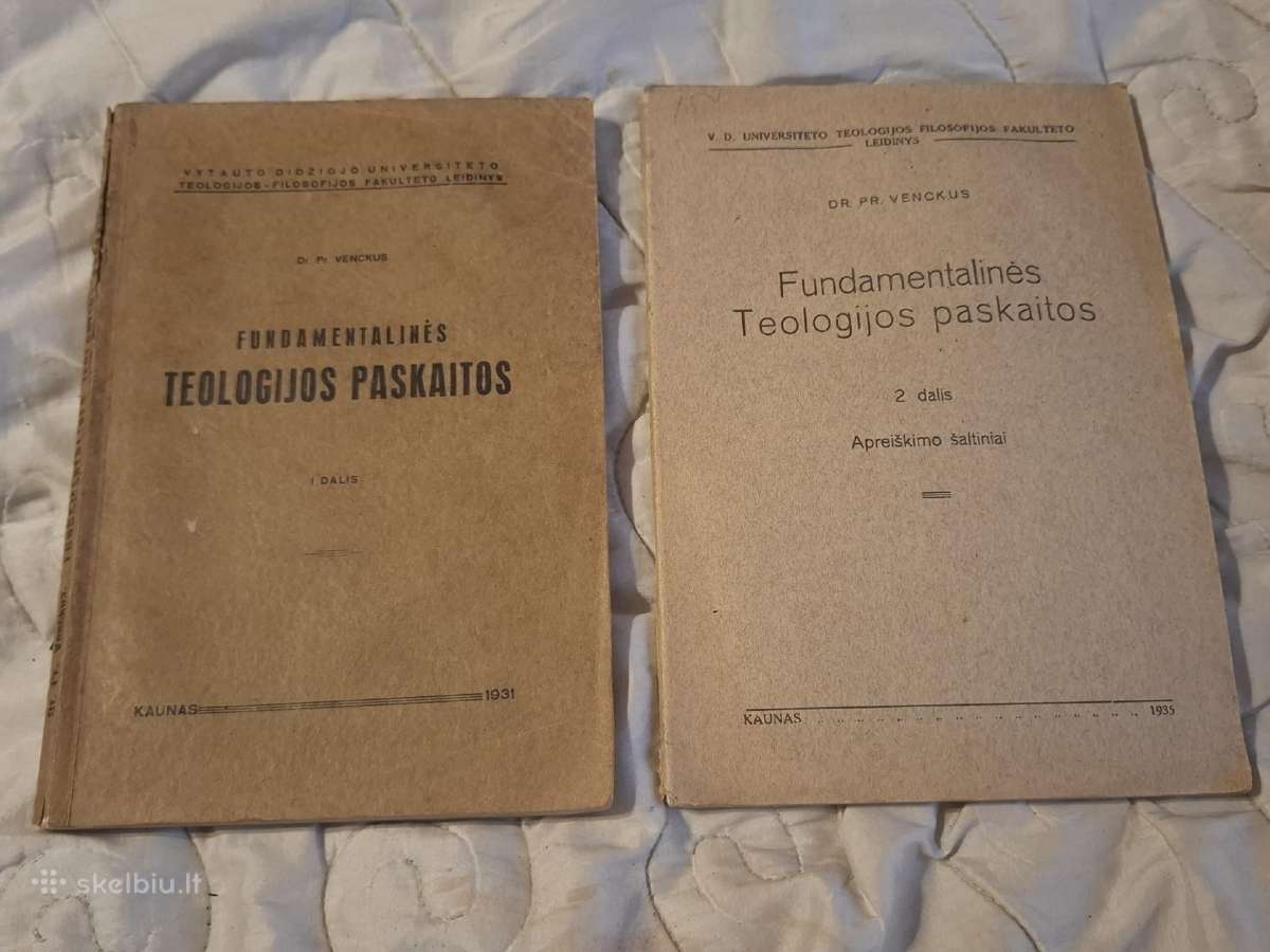 Senos knygos