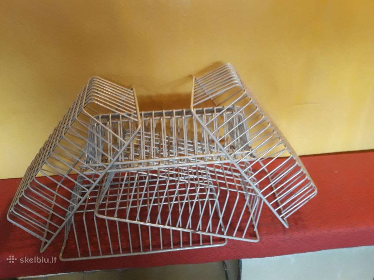 Metalinės vaisių sandėliavimo dėžutės