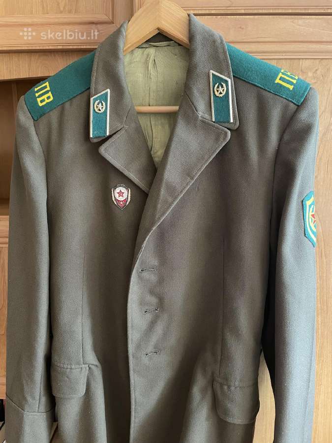 Tarybinis pasieniečio švarkas