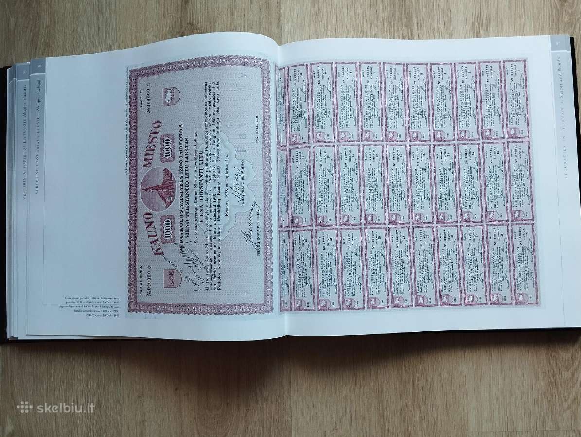 Vertybiniai popieriai Lietuvoje Akcijos ir lakštai - nuotraukos Nr. 4