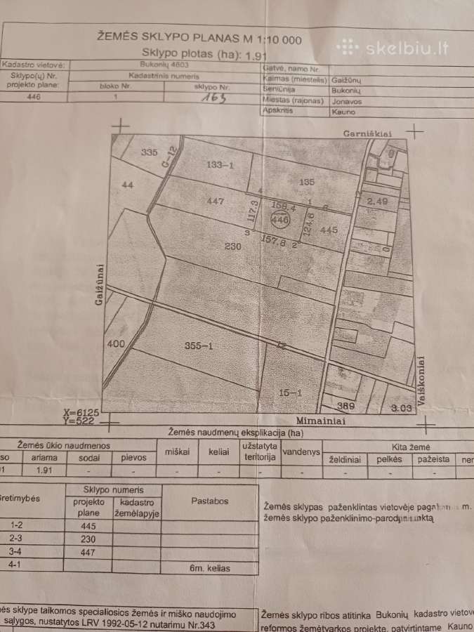 Parduodamas 1,91 ha žemės ūkio paskirties sklypas - nuotraukos Nr. 2