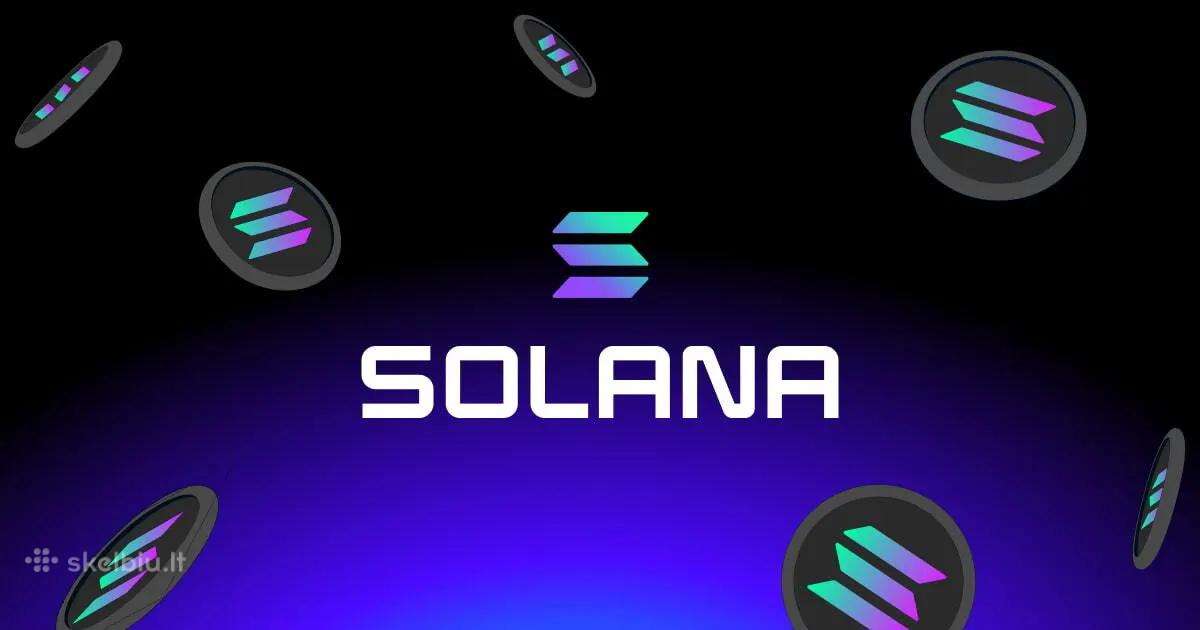 Parduodu Crypto Solana. Apmokėjimas Maxima.