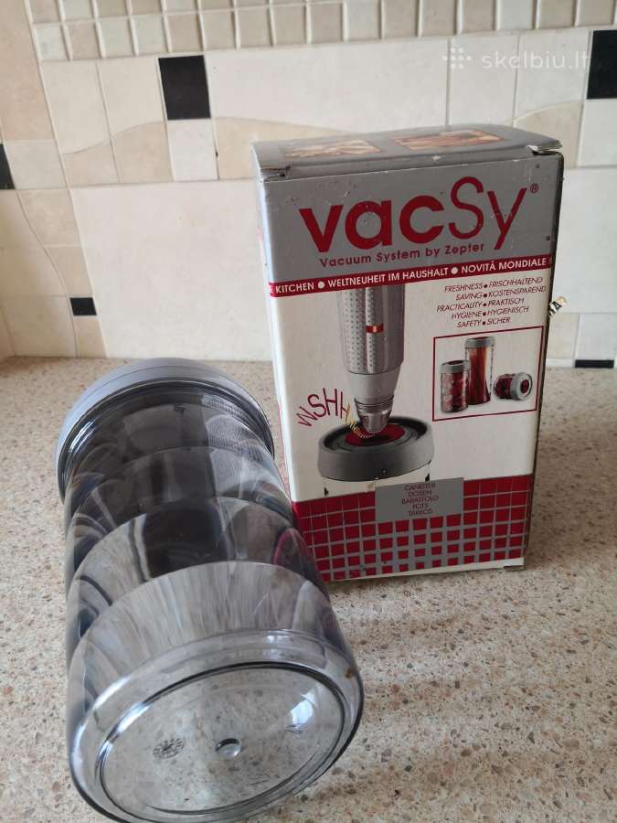 Vacsy stiklinis indas vakumavimui 1ltr - nuotraukos Nr. 4