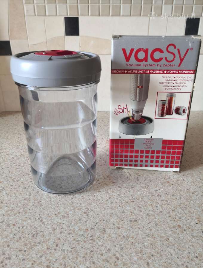 Vacsy stiklinis indas vakumavimui 1ltr - nuotraukos Nr. 6
