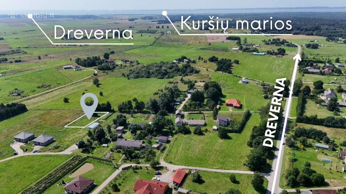 Namų valdos sklypas Pangesų k. Priekulės sen. - nuotraukos Nr. 5