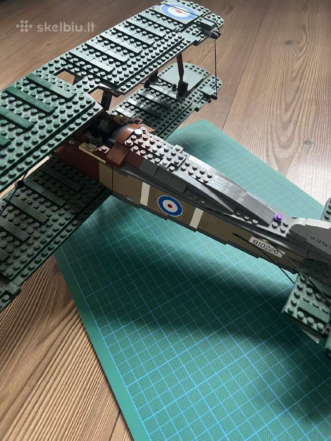 Lego lėktuvas Sopwith Camel - nuotraukos Nr. 2