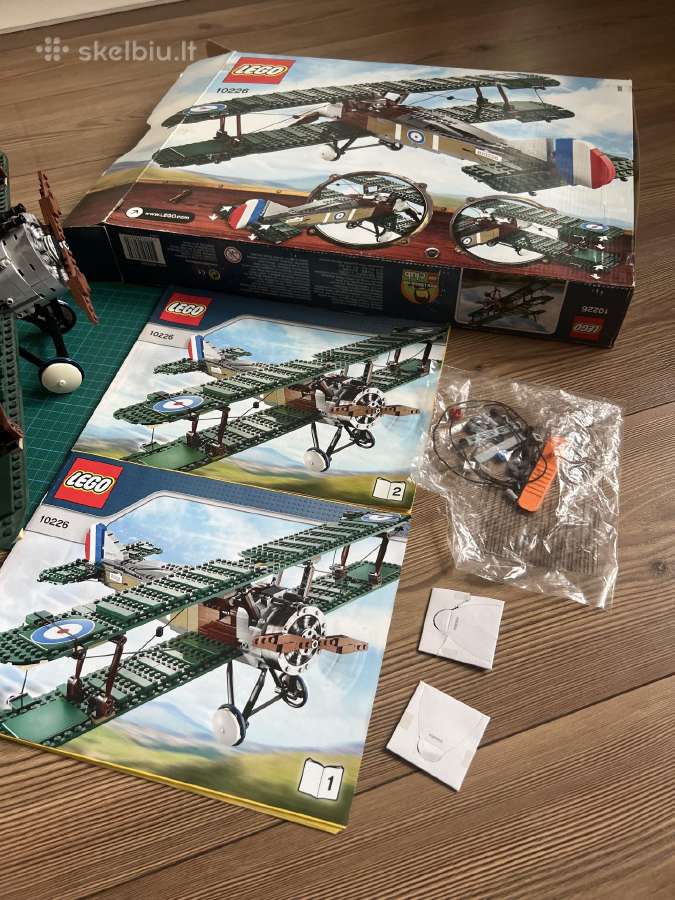 Lego lėktuvas Sopwith Camel - nuotraukos Nr. 7