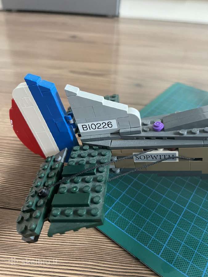 Lego lėktuvas Sopwith Camel - nuotraukos Nr. 8
