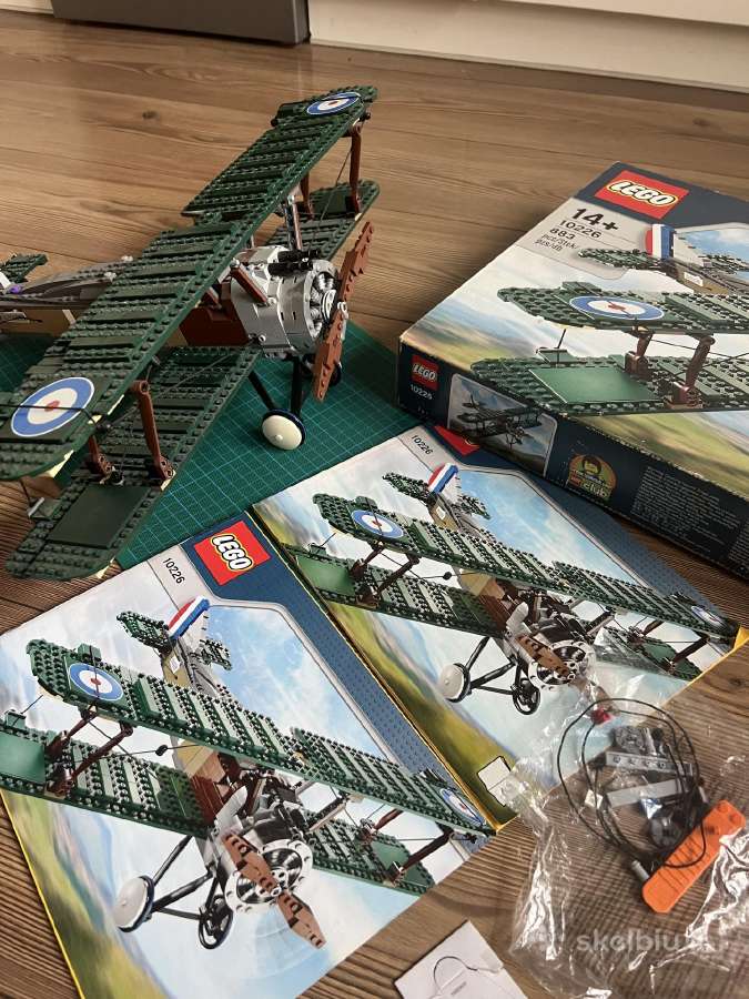 Lego lėktuvas Sopwith Camel - nuotraukos Nr. 12