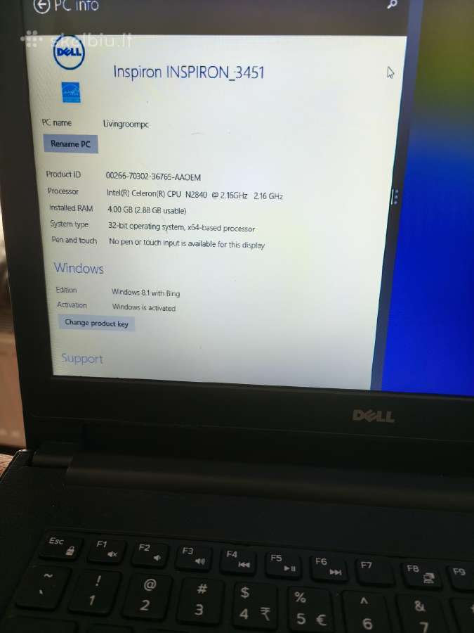 Dell Inspiron 14 3451 - nuotraukos Nr. 7