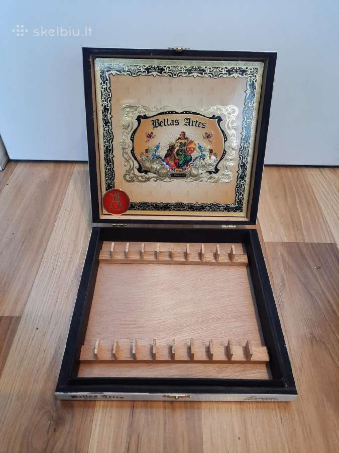 83. Cigarų dėžutė Bellas Artes Nr.2 - nuotraukos Nr. 2