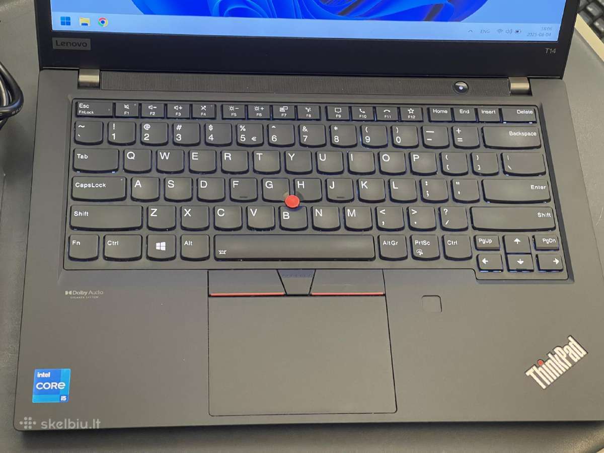 Thinkpad T14 Gen 2 i5 12gb 256gb SSD su garantija - nuotraukos Nr. 2