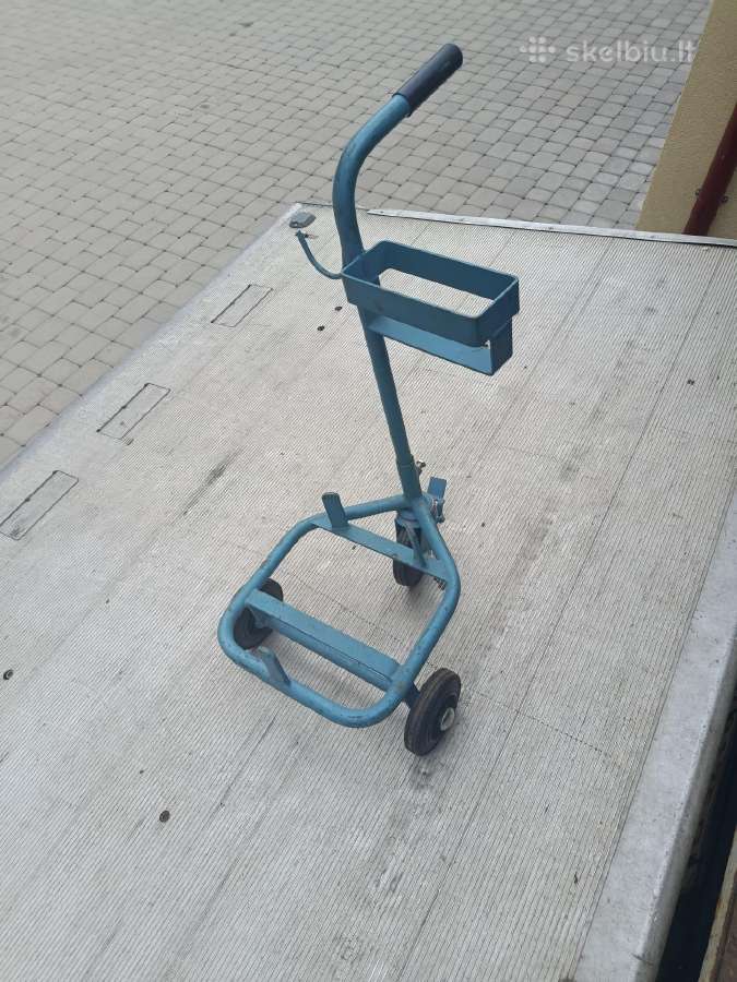 Tvirtas vežimėlis balionui