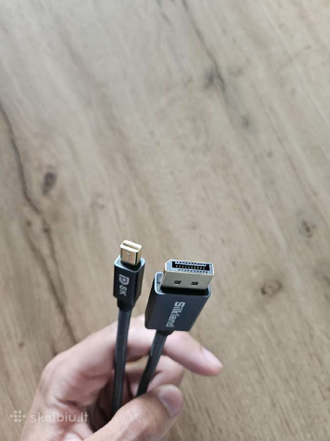 Mini display port perėjimas į display port 8k - nuotraukos Nr. 2