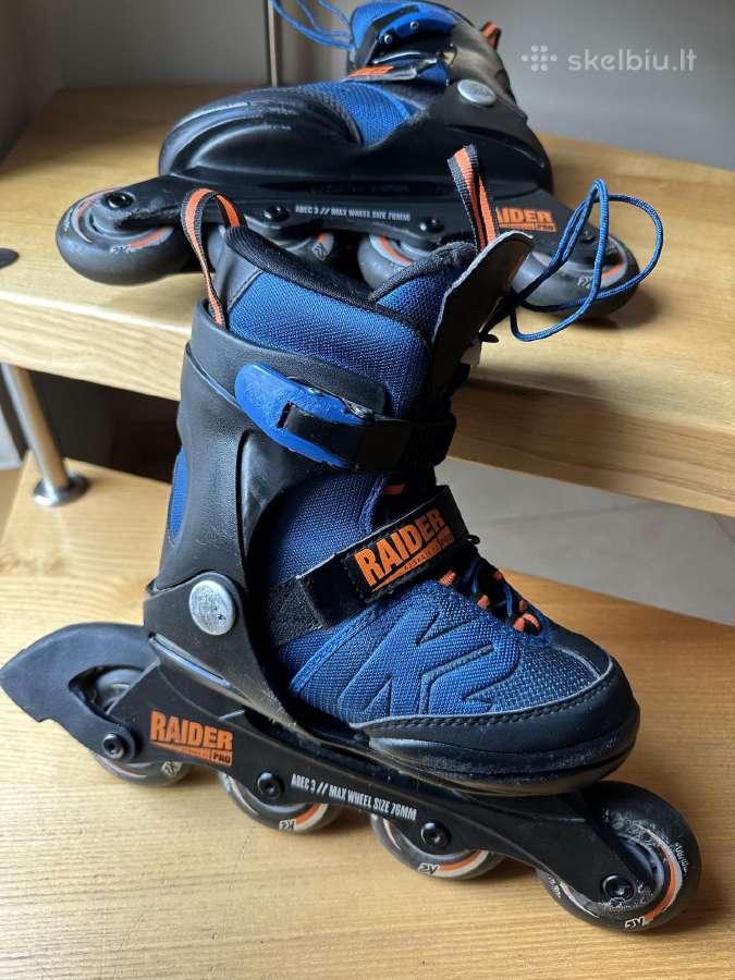 Rieduciai K2 raider Pro vaikiski