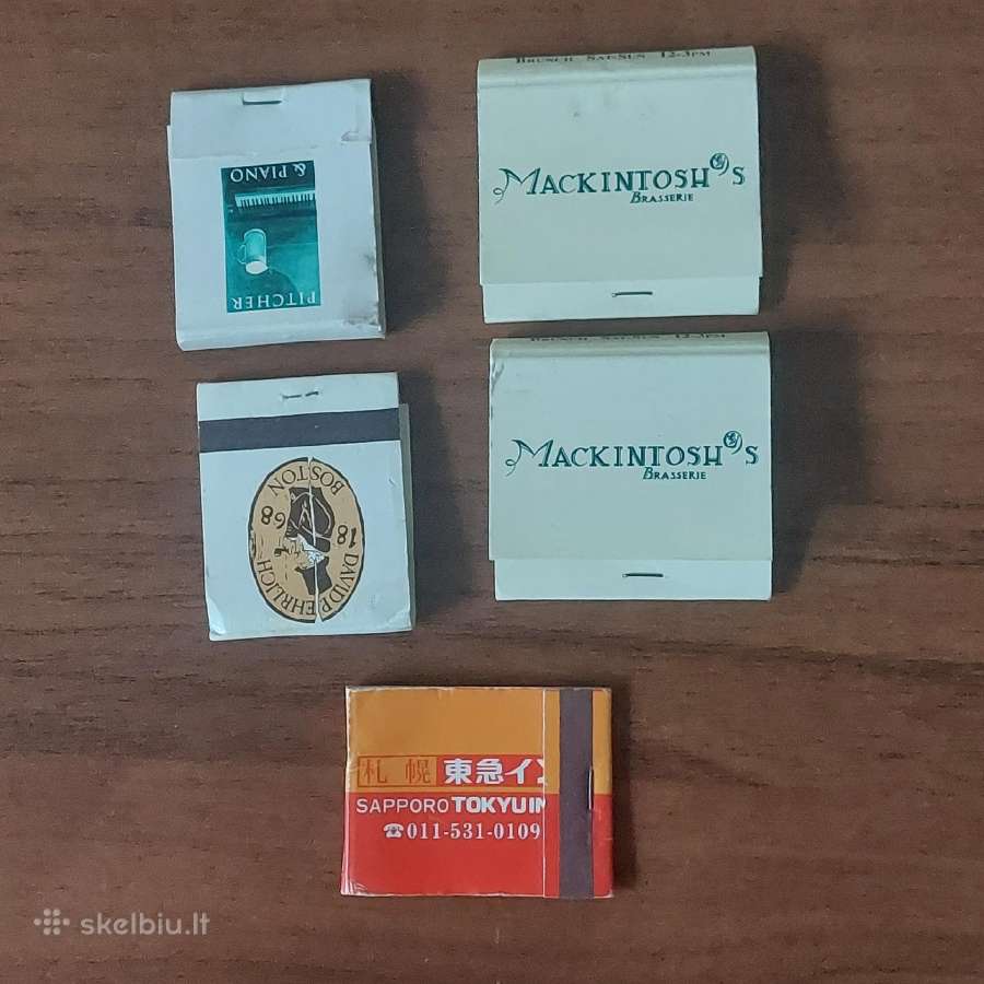 Retro degtukai / užsienietiški degtukai - nuotraukos Nr. 2