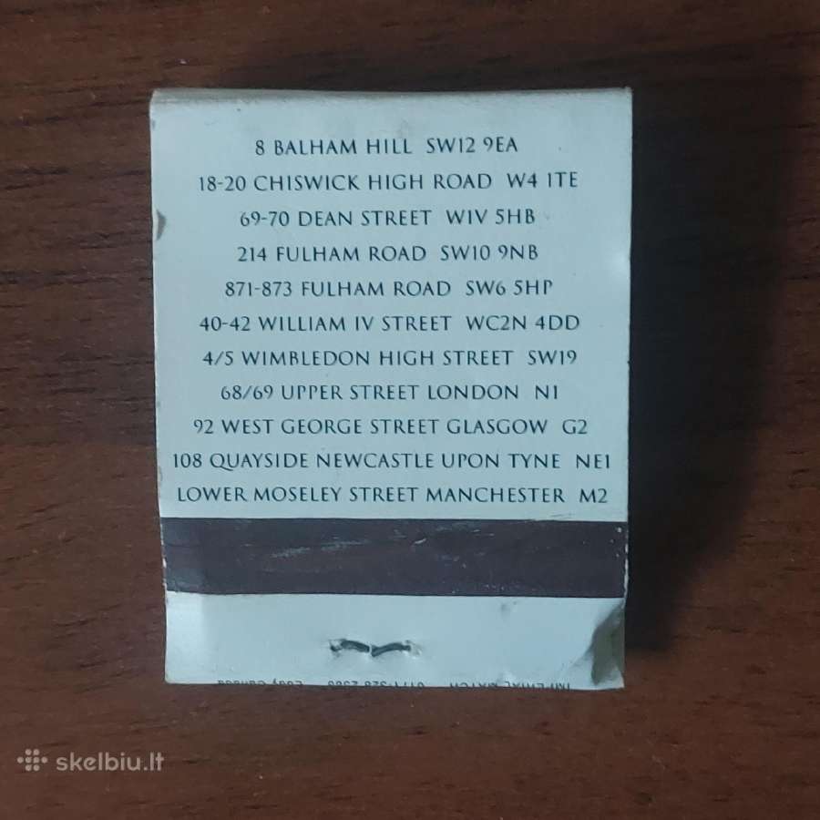 Retro degtukai / užsienietiški degtukai - nuotraukos Nr. 7