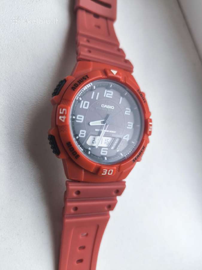 Casio Tough Solar Aq-s800w laikrodis