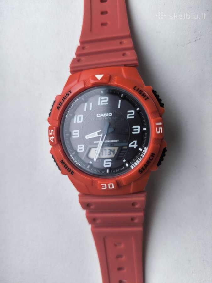 Casio Tough Solar Aq-s800w laikrodis - nuotraukos Nr. 4