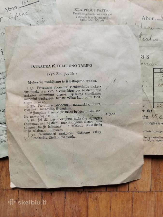 Klaipėdos popieriukai - nuotraukos Nr. 4