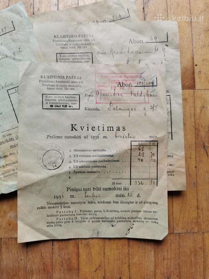Klaipėdos popieriukai - nuotraukos Nr. 3