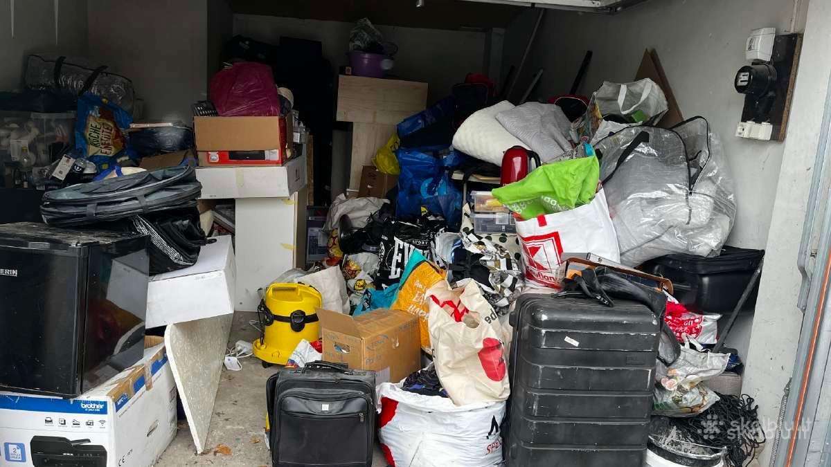 Superku nereikalingus daiktus iš butu,garažu,sande