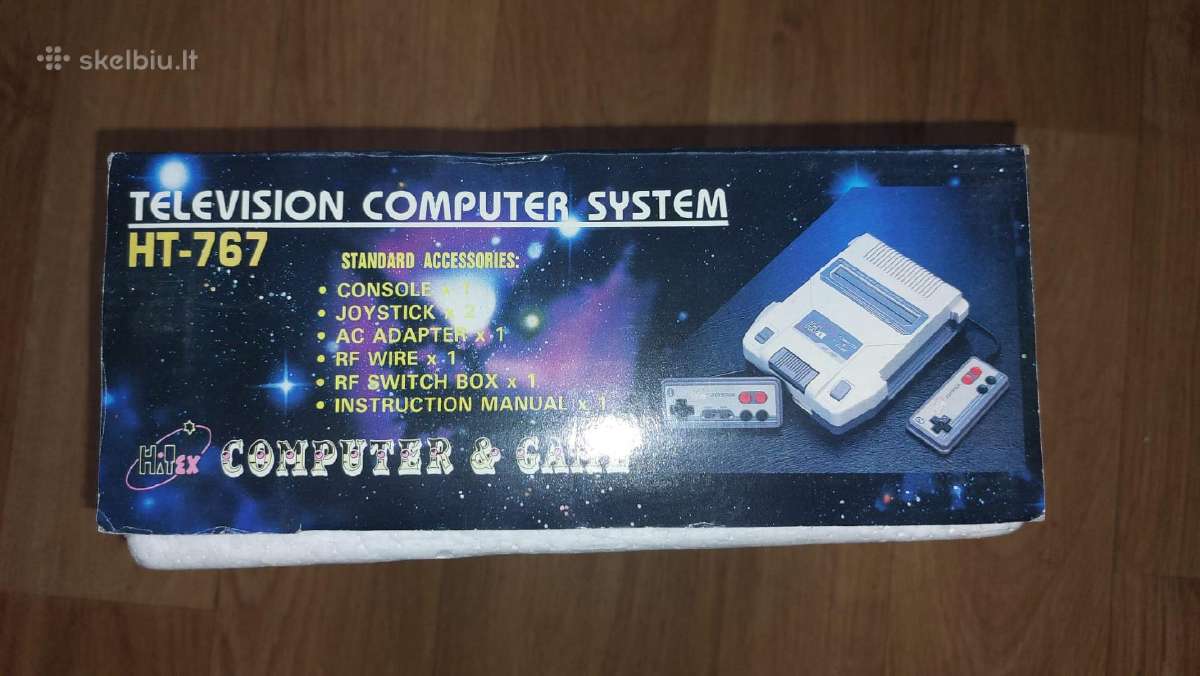 Hitex Ht-767 Pal -b žaidimų konsolė - nuotraukos Nr. 2