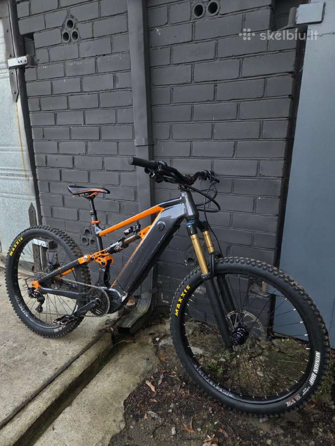 Emtb elektrinis kalnu dviratis m600,120nm, 840wh - nuotraukos Nr. 4