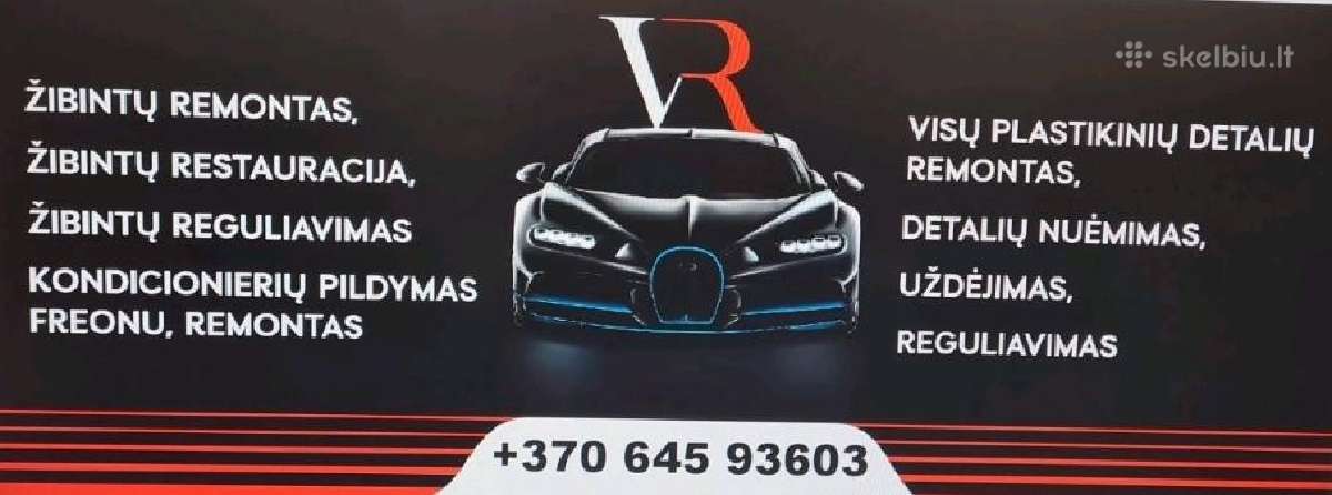Bamperiu zibintu plastiko virinimas remontas. - nuotraukos Nr. 7
