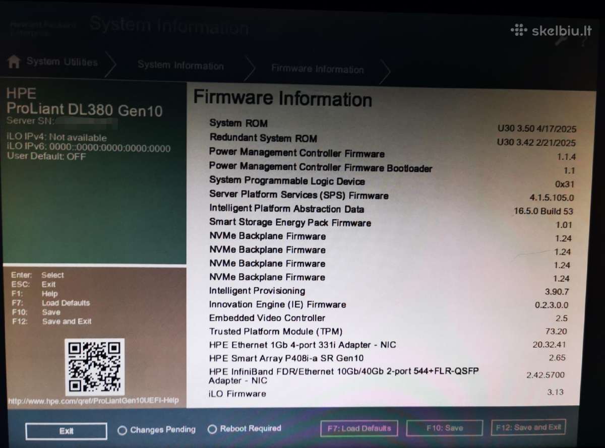 Hpe Proliant Dl380 Gen10 2x Gold 6240 - nuotraukos Nr. 7