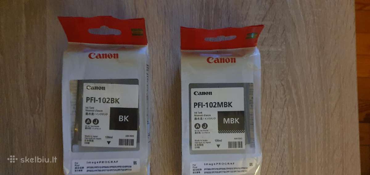 Canon Pfi-102bk - nuotraukos Nr. 3